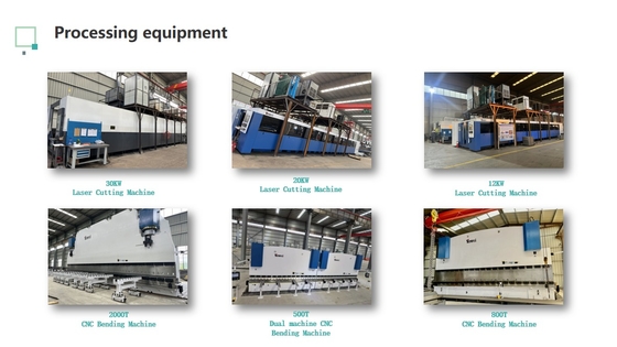 Custom Precision Stainless Steel Laser Cutting Parts Metal Sheet Bending Welding Spraying Processing CNC Custom Fabrication